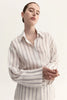 Classic Striped Shirt / Grey Stripe