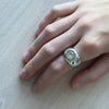 Amorini Cognac Diamond Ring with Quartz