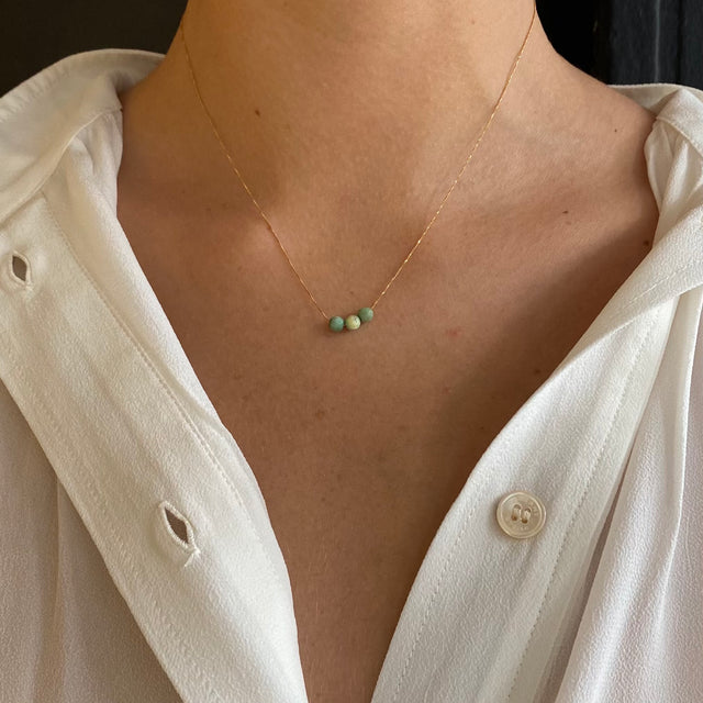 Turquoise Globo Necklace