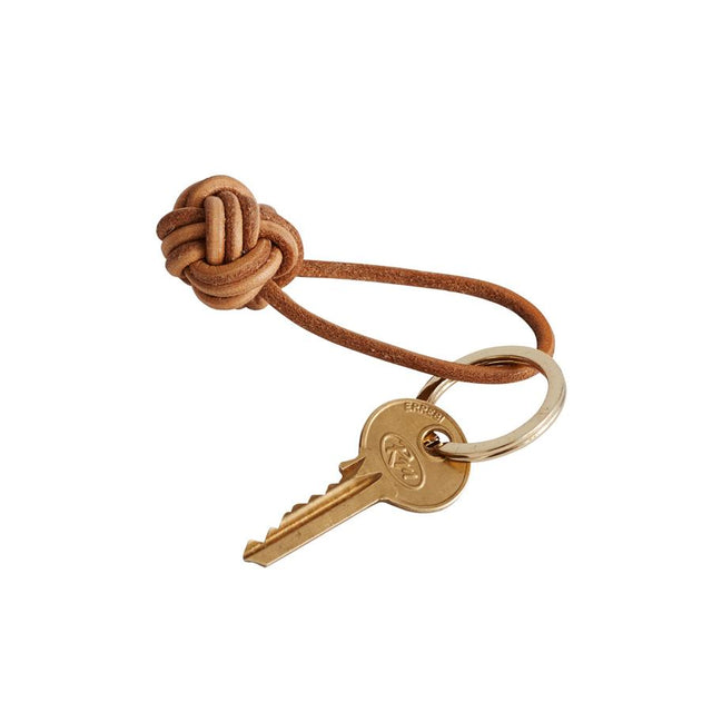 Keyring Knot Leather