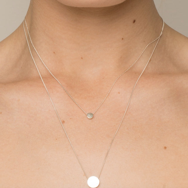 Layered Disc Necklace